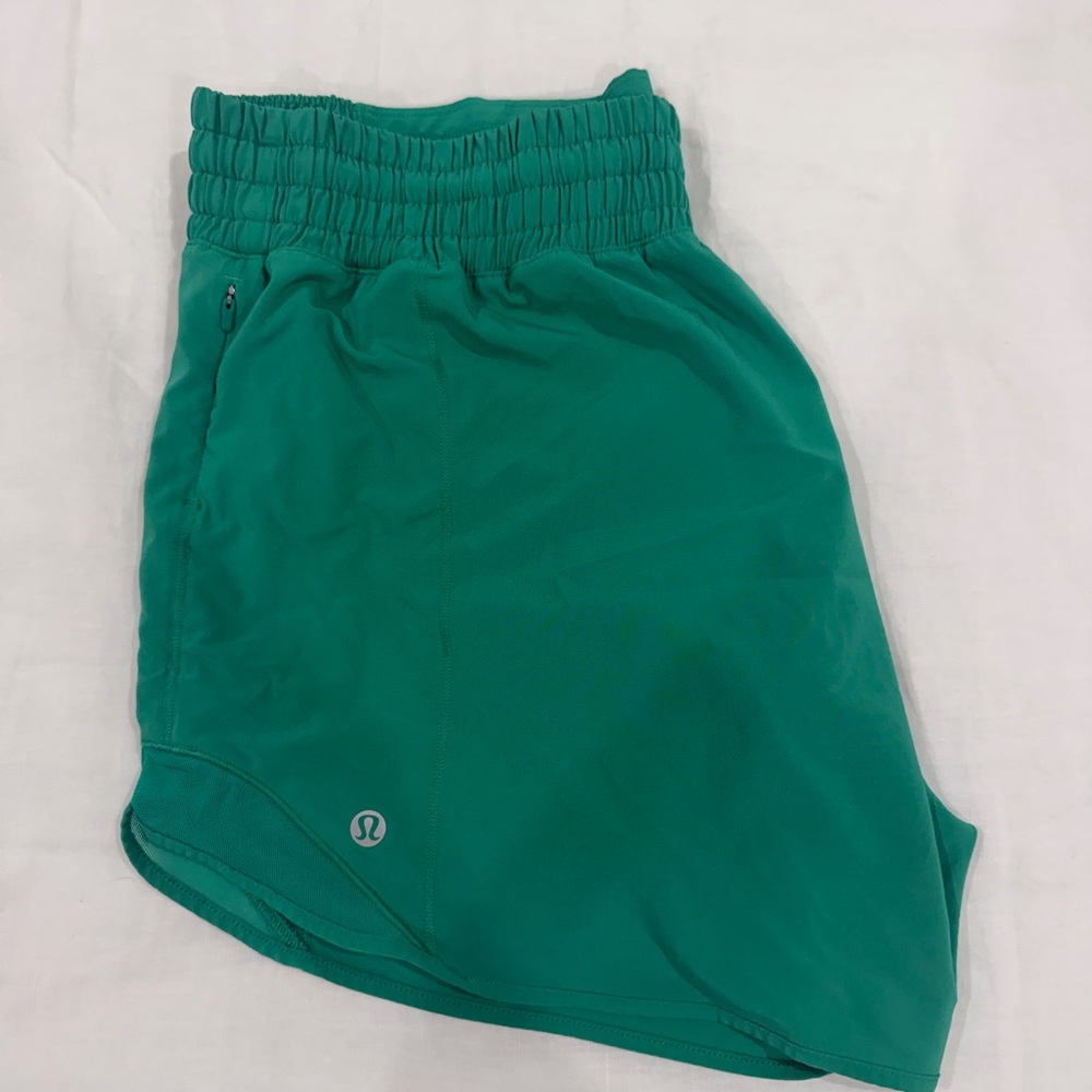 lululemon athletica Teal Athletic Shorts
